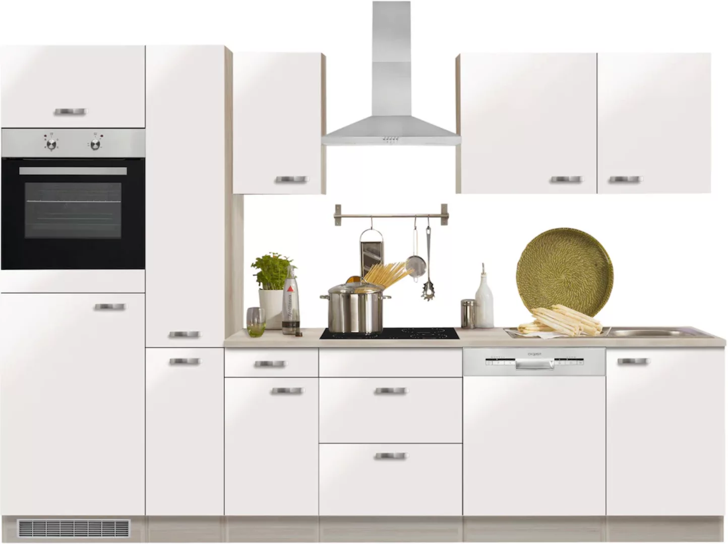 OPTIFIT Küchenzeile "Faro", mit E-Geräten, Breite 300 cm günstig online kaufen