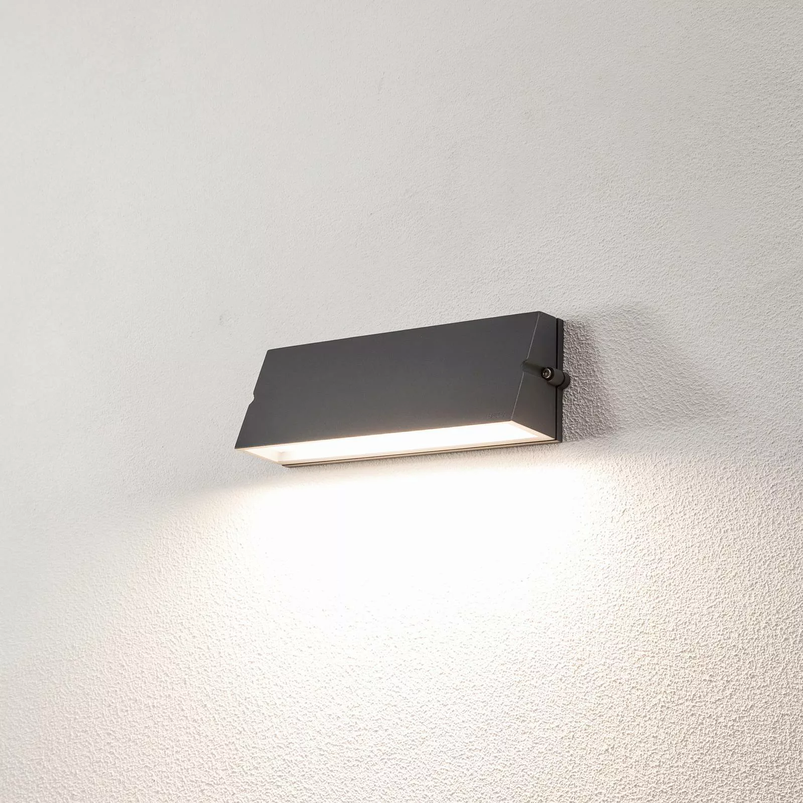 BEGA LED-Außenwandlampe 24374 grafit, Metall, CCT DALI CCT günstig online kaufen