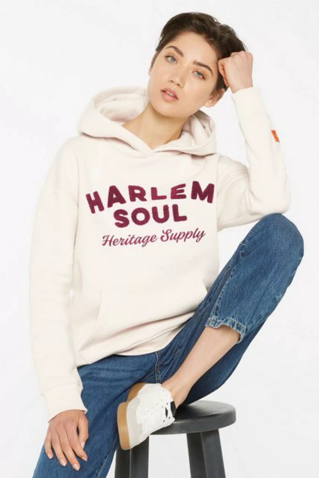 Harlem Soul Kapuzensweatshirt mit Baumwolle günstig online kaufen