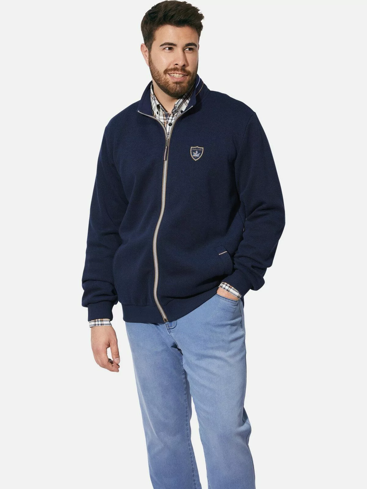Charles Colby Sweatjacke DUKE FITZWILLOW mit günstig online kaufen