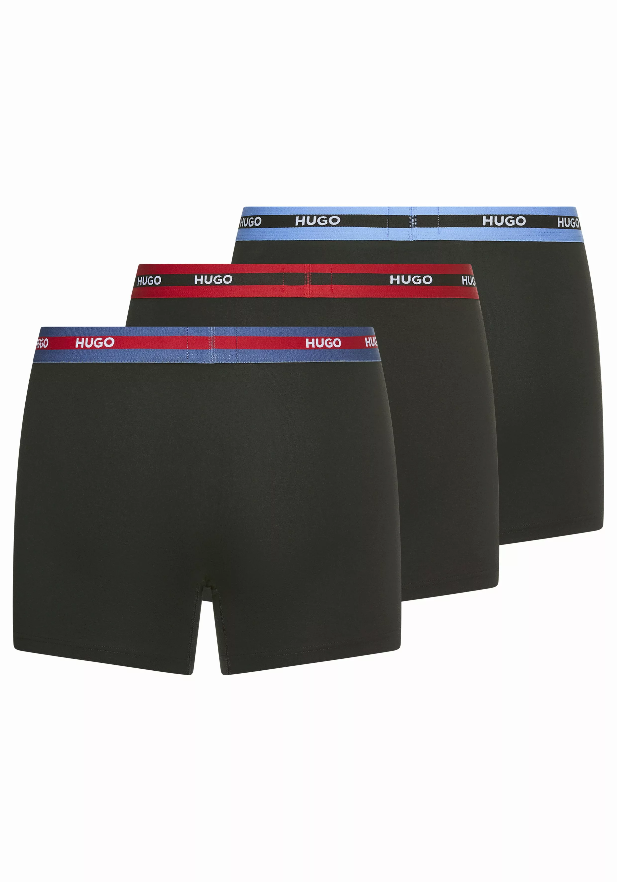 HUGO Trunk BOXERBR TRIPL PLANET kontrastfarbener günstig online kaufen