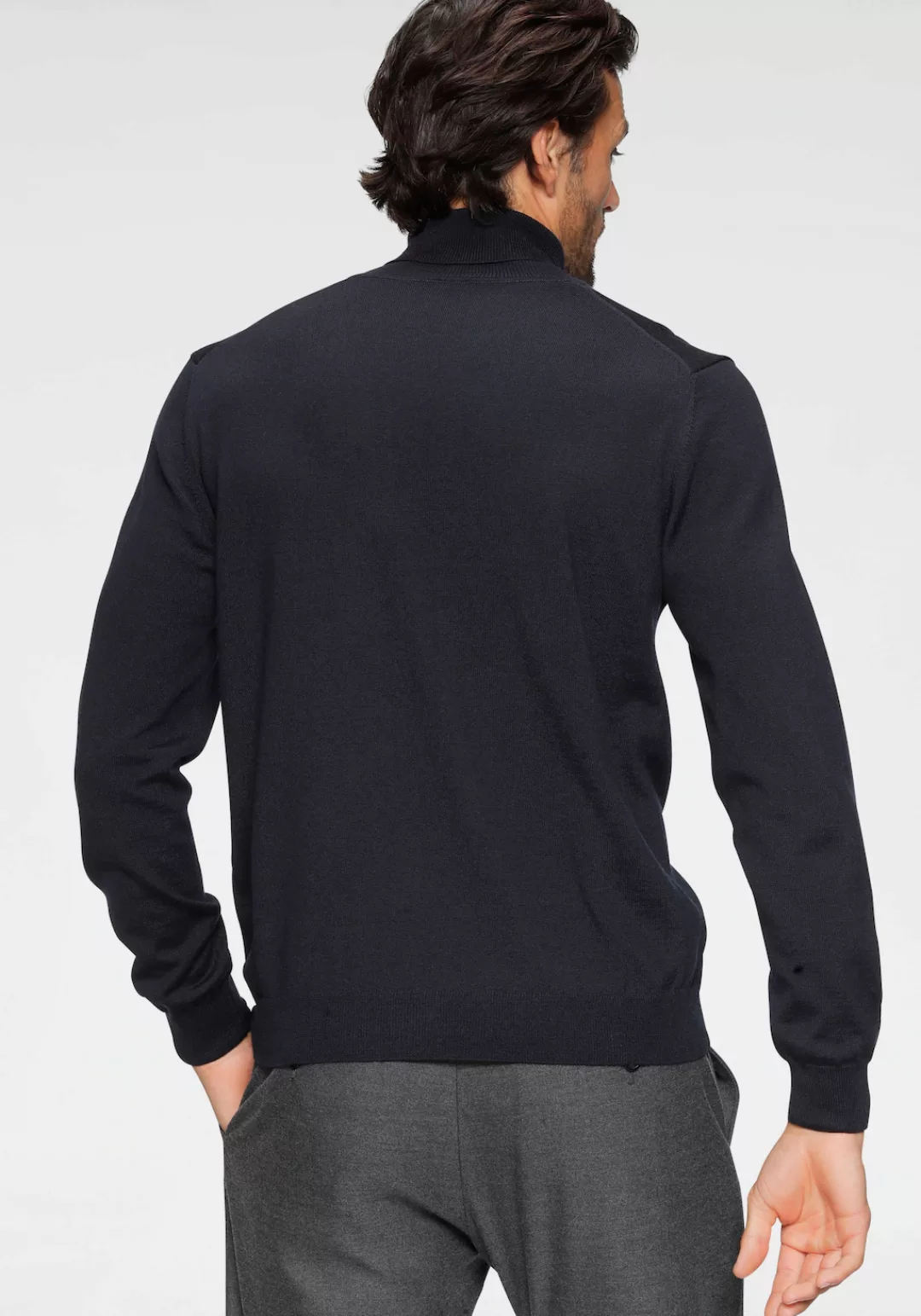 OLYMP Rollkragenpullover OLYMP Strick Casual Strick Business günstig online kaufen