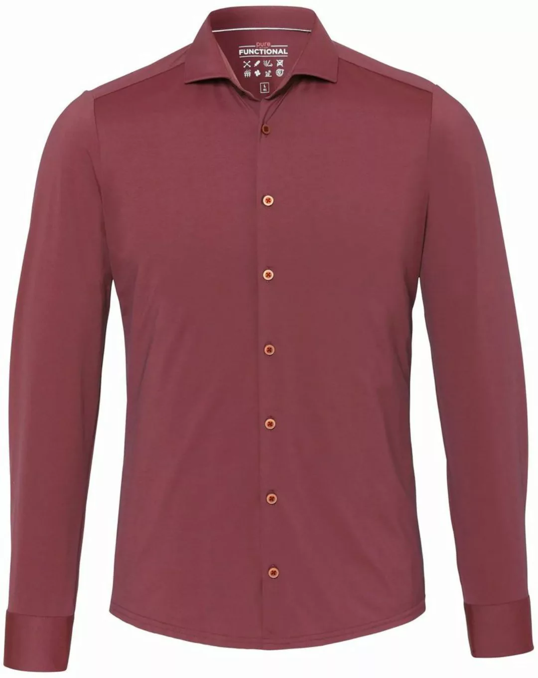 Pure The Functional Shirt Rot - Größe 42 günstig online kaufen