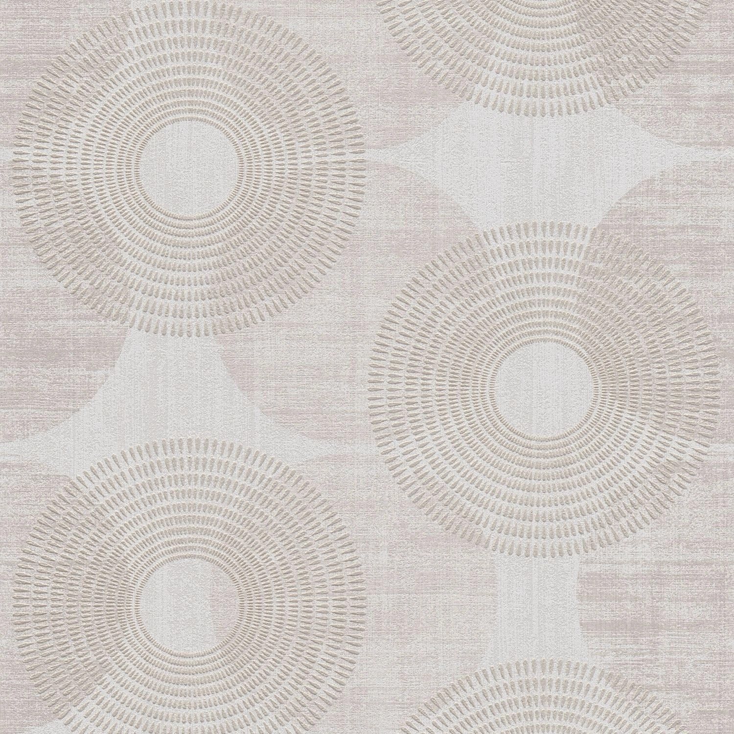 PROFHOME 378323-GU Grafik Tapete Geometrisch schimmernd Beige Grau 0,53 m x günstig online kaufen