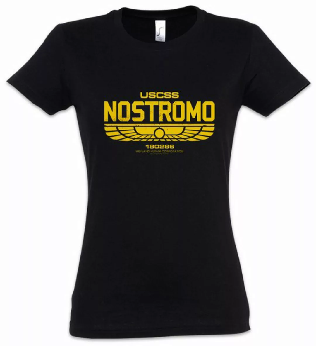 Urban Backwoods Print-Shirt USCSS Nostromo 4 Damen T-Shirt Alien Prometheus günstig online kaufen