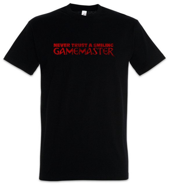 Urban Backwoods Print-Shirt Never Trust A Smiling Gamemaster Herren T-Shirt günstig online kaufen