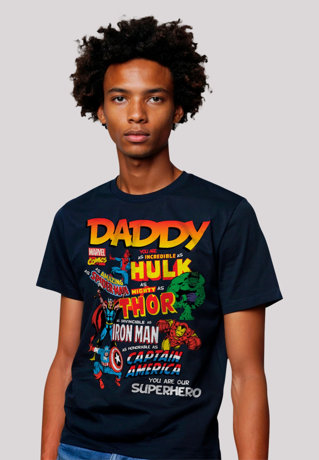 F4NT4STIC T-Shirt "Marvel Comics Our Dad Superhero", Premium Qualität günstig online kaufen