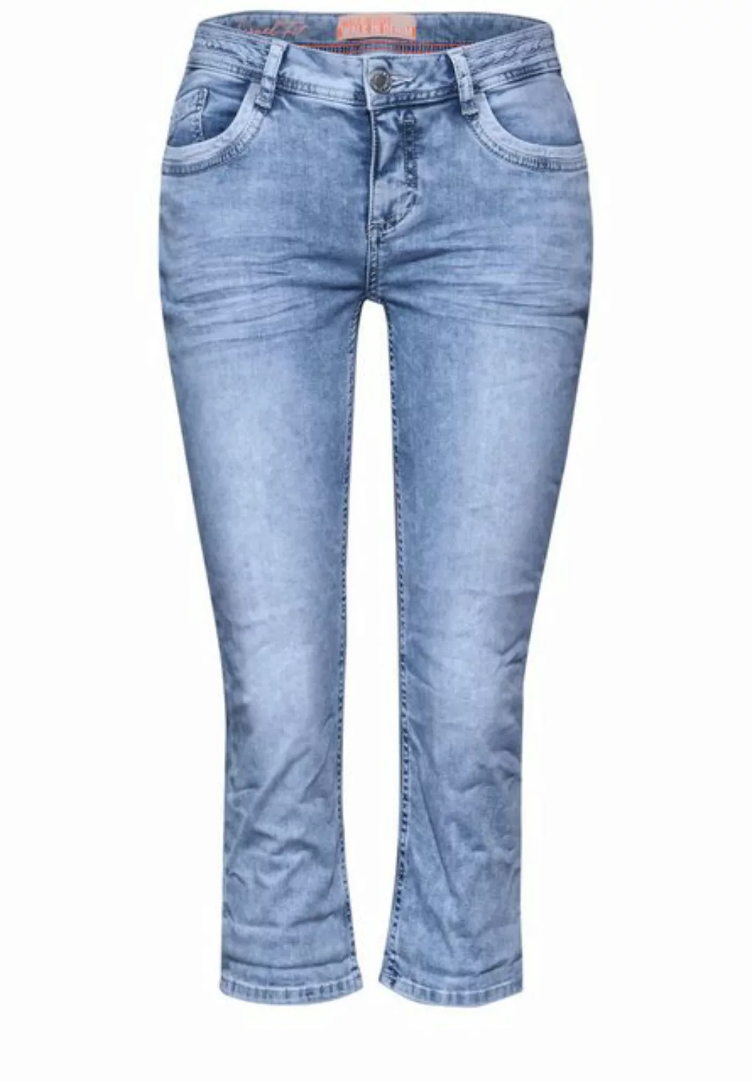 STREET ONE Regular-fit-Jeans Style QR Crissi.lw.blue deco günstig online kaufen
