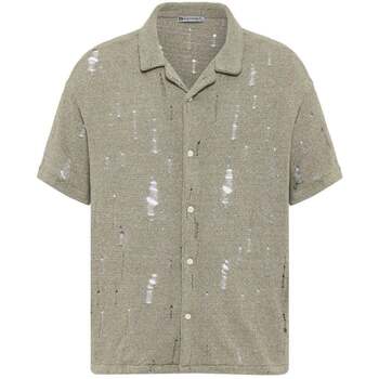 Dandalo  Hemdbluse Raymond Oversize Lapel Collar Short Sleeve Shirt günstig online kaufen
