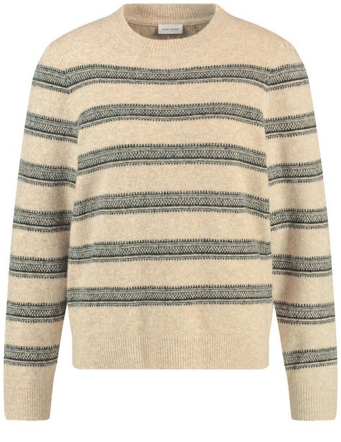 GERRY WEBER Rundhalspullover Softer Strickpullover mit Wollanteil günstig online kaufen