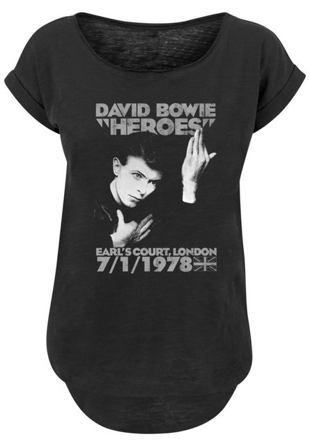 F4NT4STIC T-Shirt David Bowie Earls Court Heroes Print günstig online kaufen