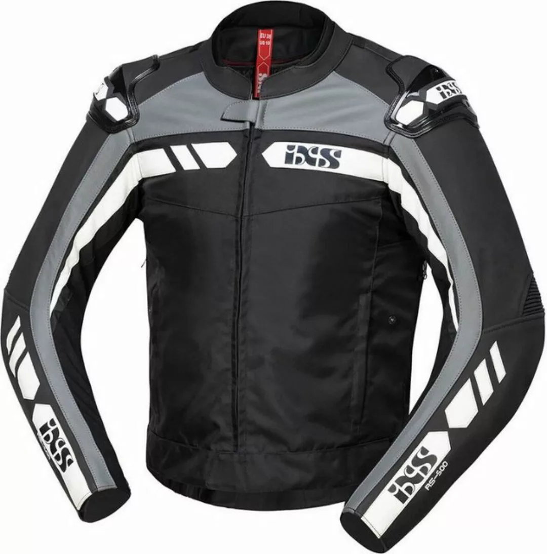 IXS Motorradjacke RS-500 1.0 Motorrad Leder- / Textiljacke günstig online kaufen