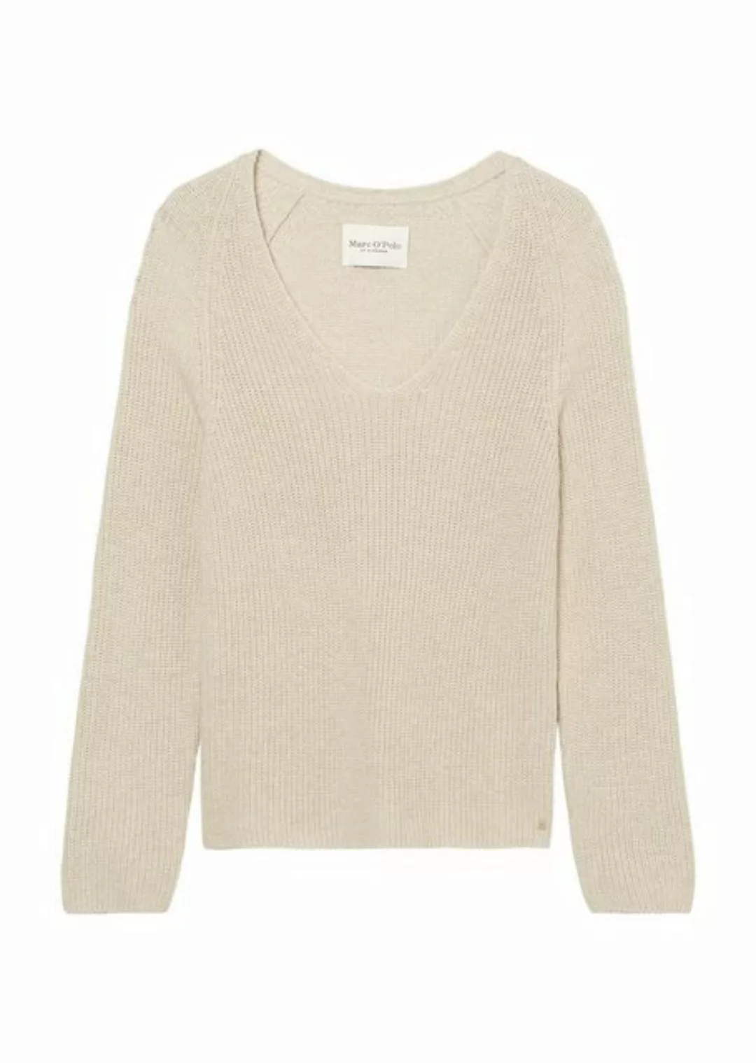 Marc O'Polo Sweatshirt Pullover, V-neck, long-sleeve, Card günstig online kaufen