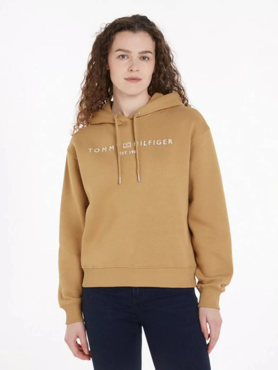 Tommy Hilfiger Kapuzensweatshirt "MDRN REG CORP LOGO HOODIE", mit gestickte günstig online kaufen