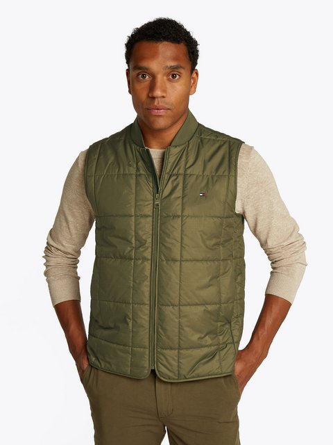 Tommy Hilfiger Steppweste SQUARE QUILTED VEST Mit Rundhalsausschnitt günstig online kaufen