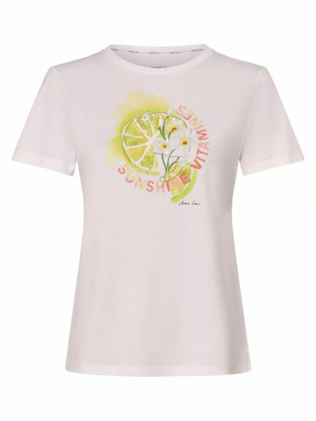 Marc Cain T-Shirt T-Shirt mit Paillettenstickerei günstig online kaufen