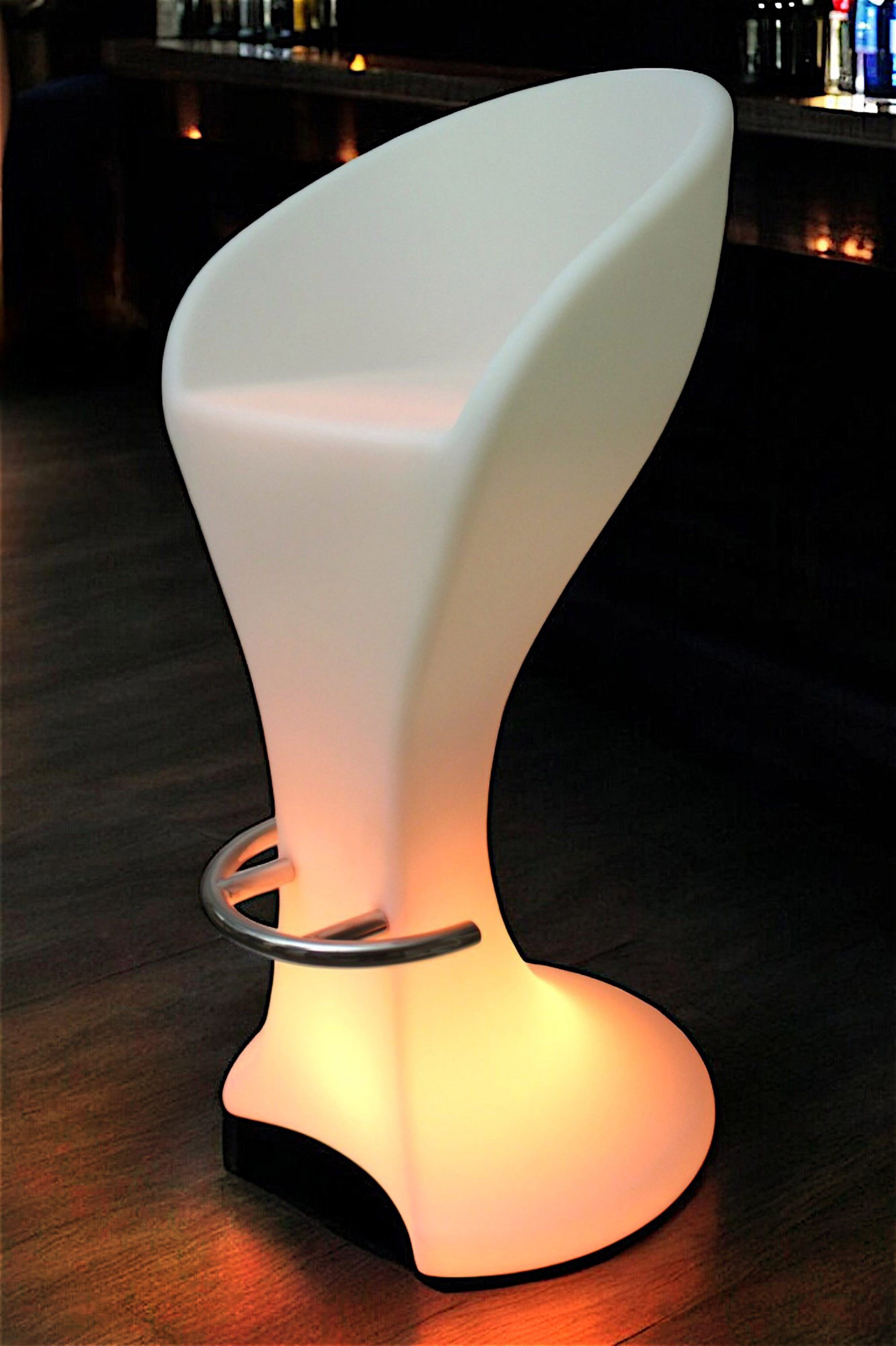 Arnusa Barhocker LED beleuchtet Akku kabellos günstig online kaufen