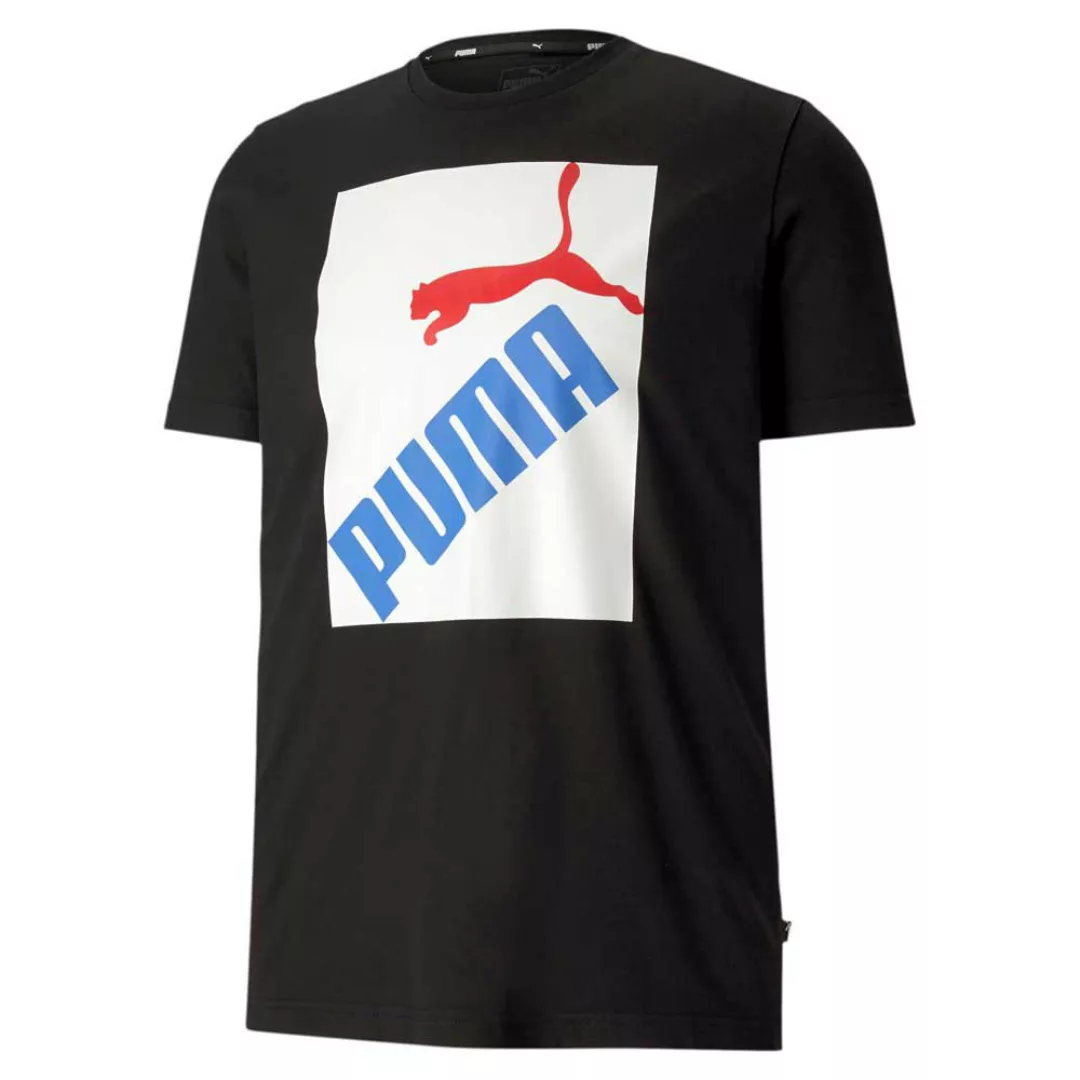 Puma Big Logo Kurzarm T-shirt L Puma Black günstig online kaufen