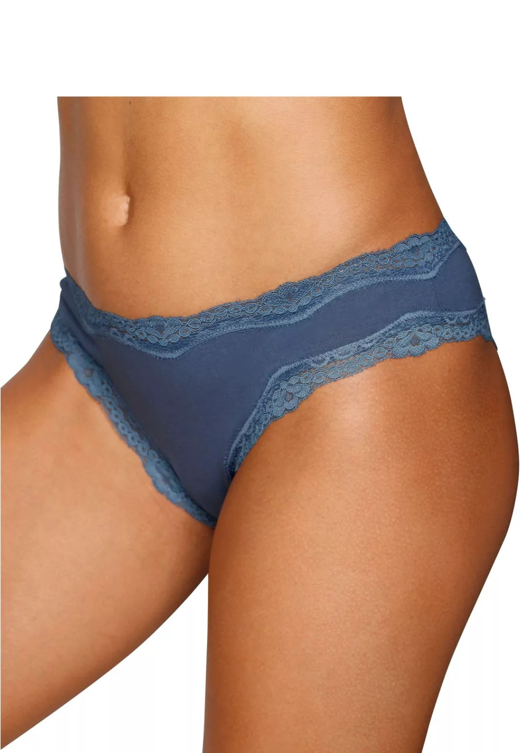 Vivance Brasilslip, (Packung, 3 St.), aus elastischer Baumwolle günstig online kaufen