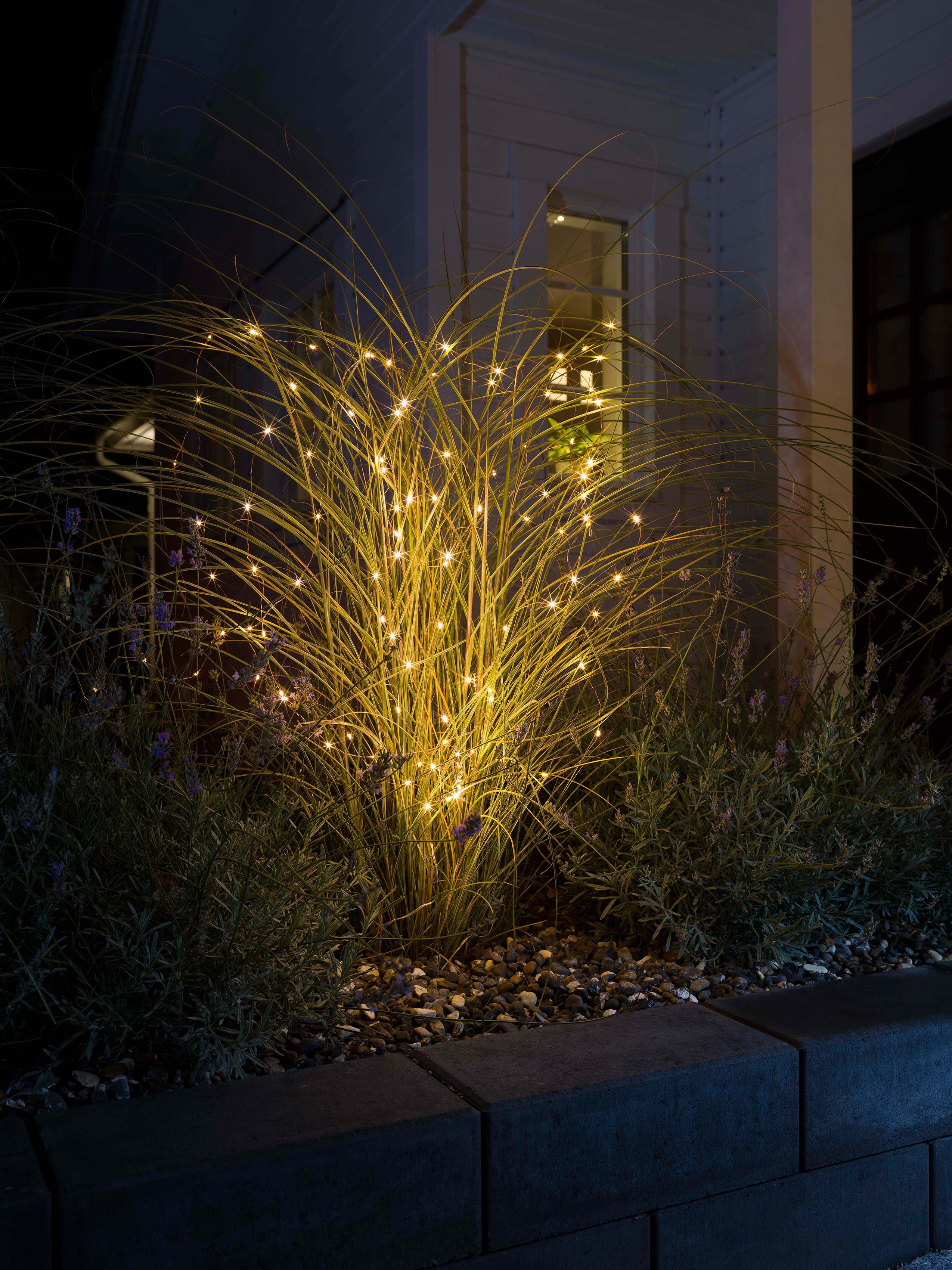 KONSTSMIDE LED-Lichterkette Weihnachtsdeko aussen, 100-flammig, LED günstig online kaufen