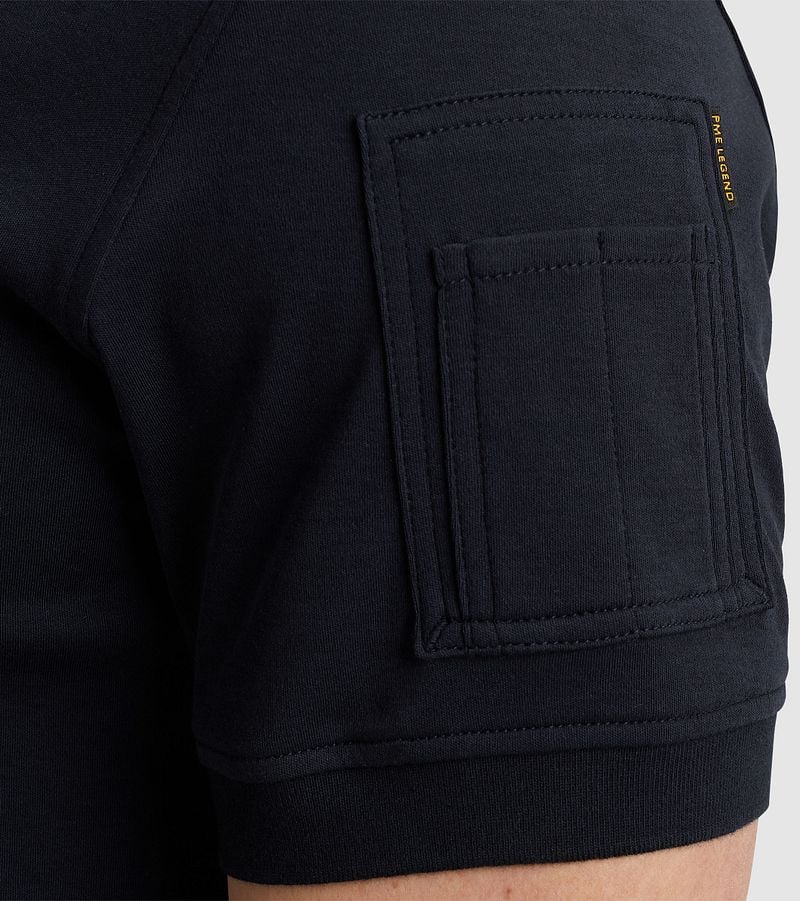 PME Legend Half-Zip Poloshirt Interlock Navy - Größe L günstig online kaufen