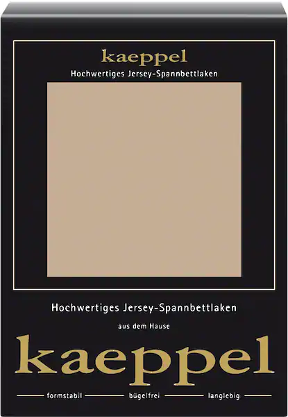 Kaeppel Spannbettlaken »Single Jersey Mako Cotton«, Bettlaken aus 100% Baum günstig online kaufen