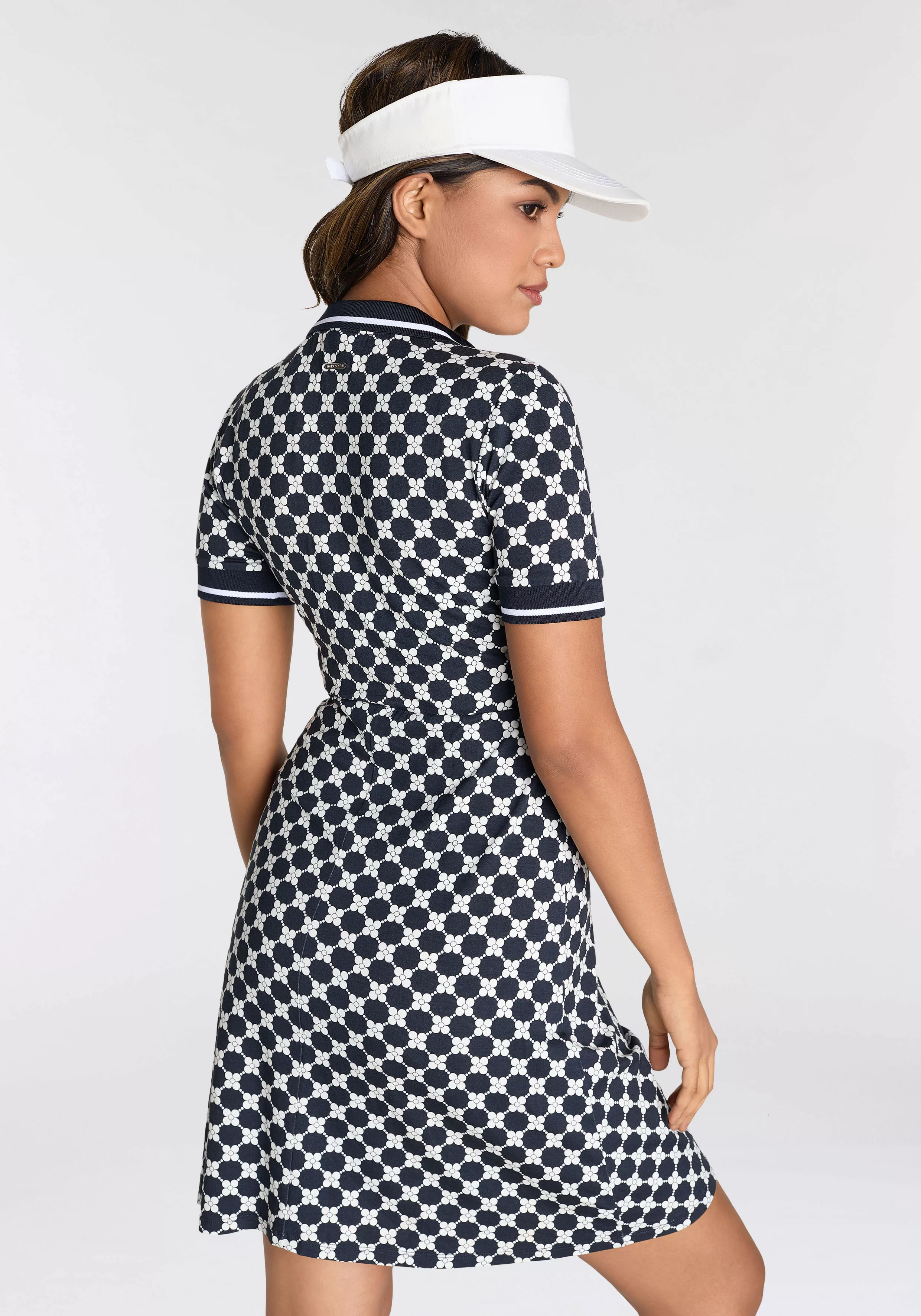 Laura Scott Polokleid mit modischem Allover-Print - NEUE KOLLEKTION günstig online kaufen