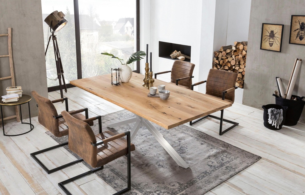 SIT Esstisch "Tops&Tables", Tischplatte auf 4 cm aufgedoppelt günstig online kaufen