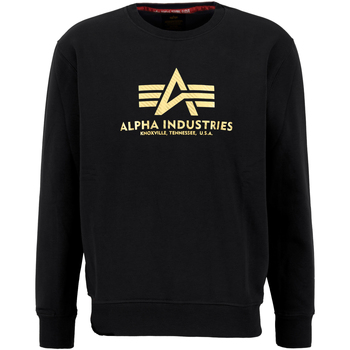 Alpha Industries  Sweatshirt Basic Sweatshirt Carbon - black/gold günstig online kaufen