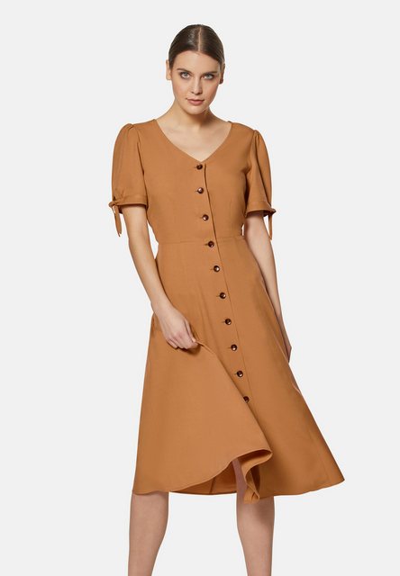 MADELEINE Maxikleid Halbarm-Kleid mit kurzen Ärmeln günstig online kaufen