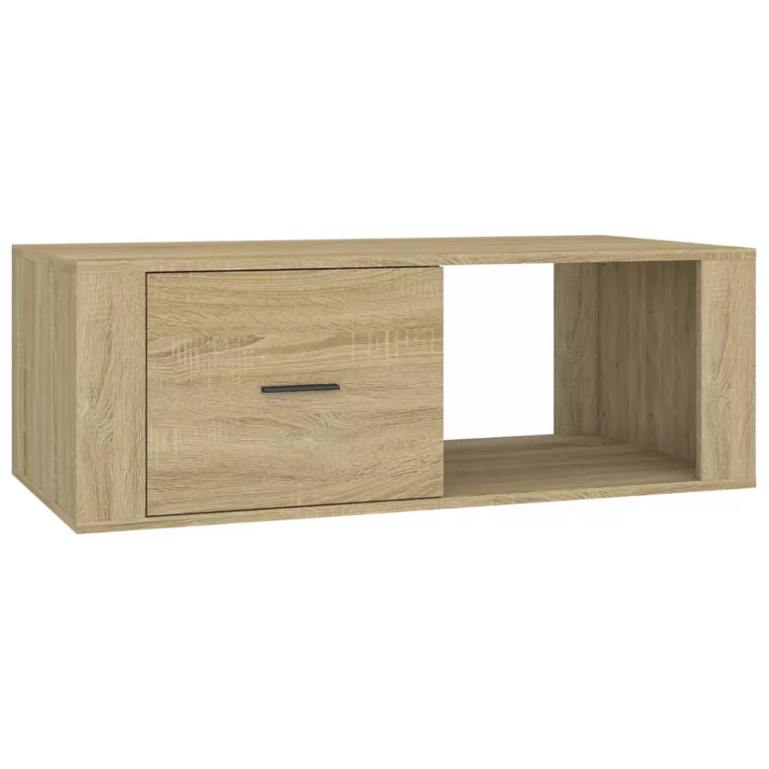 Vidaxl Couchtisch Sonoma-eiche 100x50,5x35 Cm Holzwerkstoff günstig online kaufen