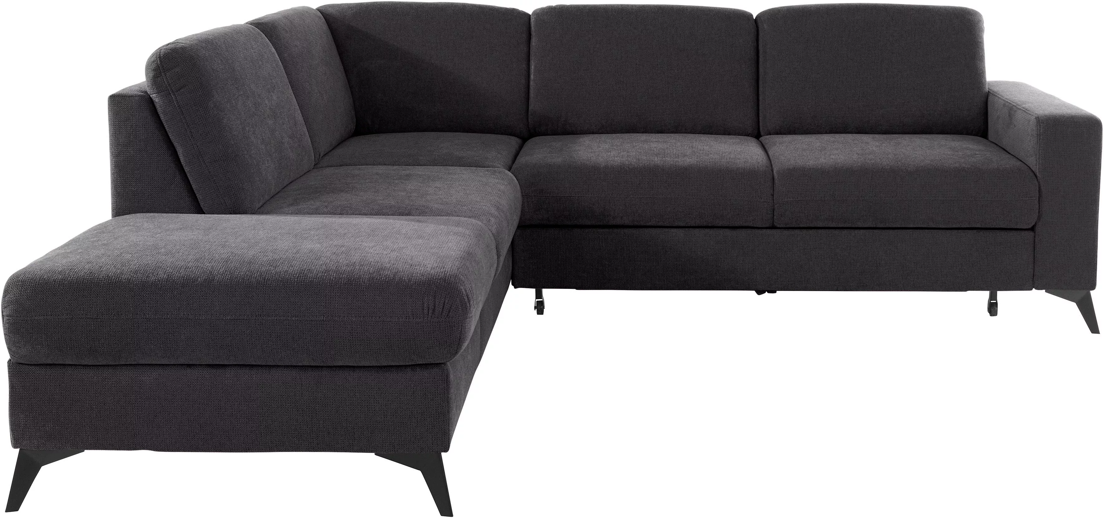 Places of Style Ecksofa Lolland L-Form, Wahlweise mit Bettfunktion und Stau günstig online kaufen