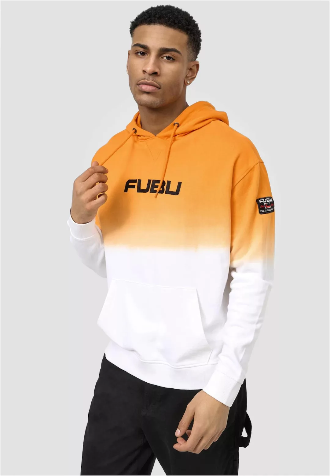 Fubu Sweatshirt "Fubu Herren FM213-003-1 Corporate Hooded Sweatshirt Gradie günstig online kaufen