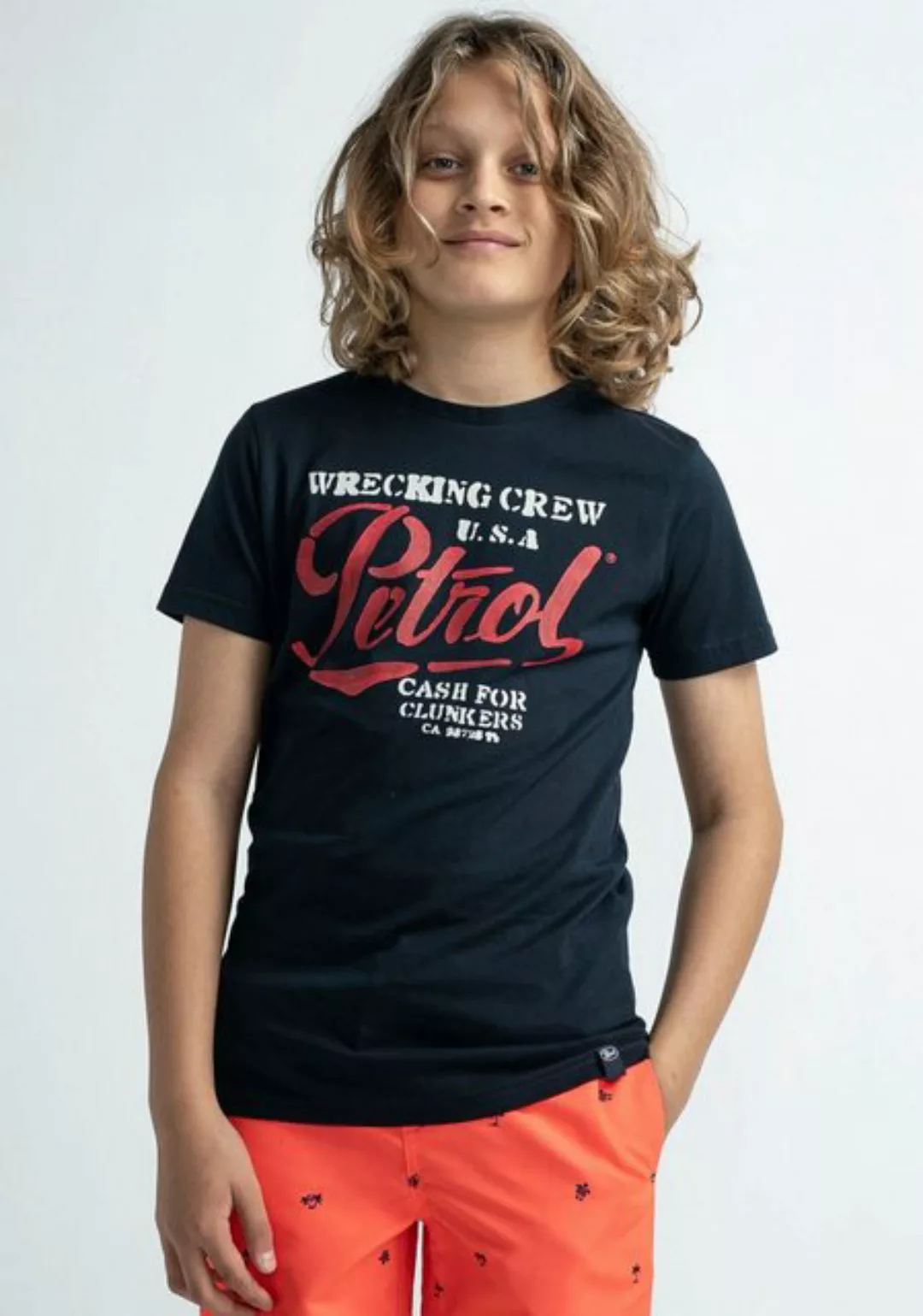 Petrol Industries T-Shirt Classic Print günstig online kaufen