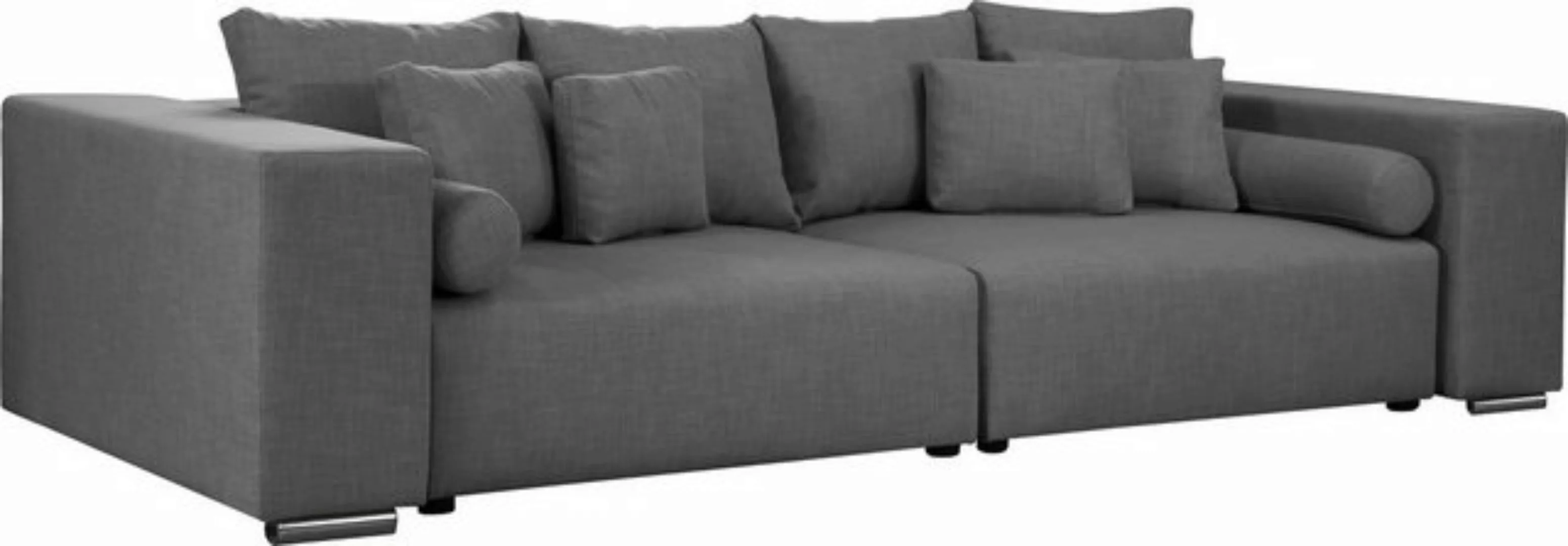 INOSIGN Big-Sofa "Aliya", incl. Bettfunktion und Bettkasten, Breite 290 cm, günstig online kaufen