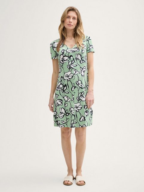 TOM TAILOR Sommerkleid mit All-Over Print günstig online kaufen