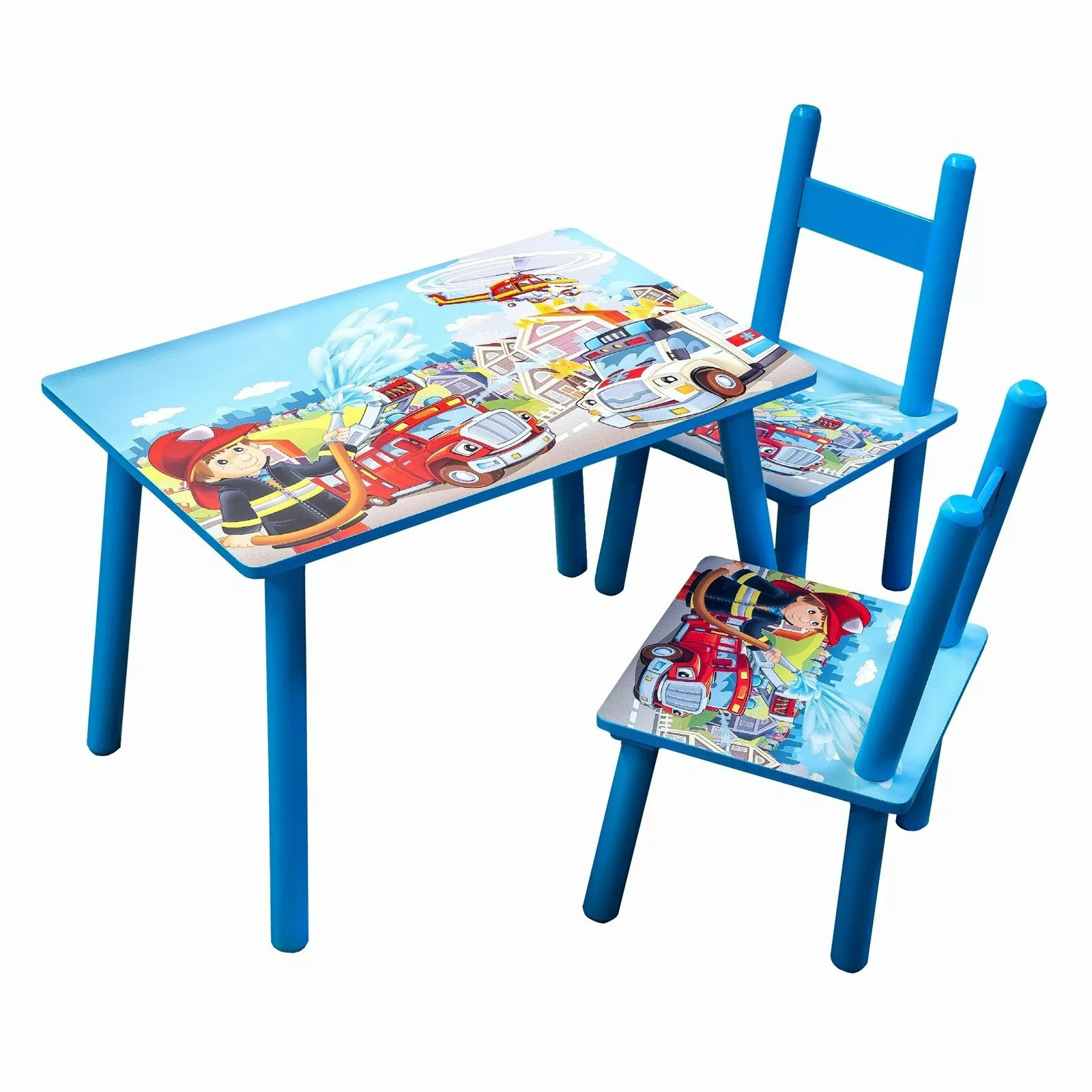 HTI-Line Kindersitzgruppe Kindertischgruppe Feuerwehr, (Set, 3-tlg., günstig online kaufen