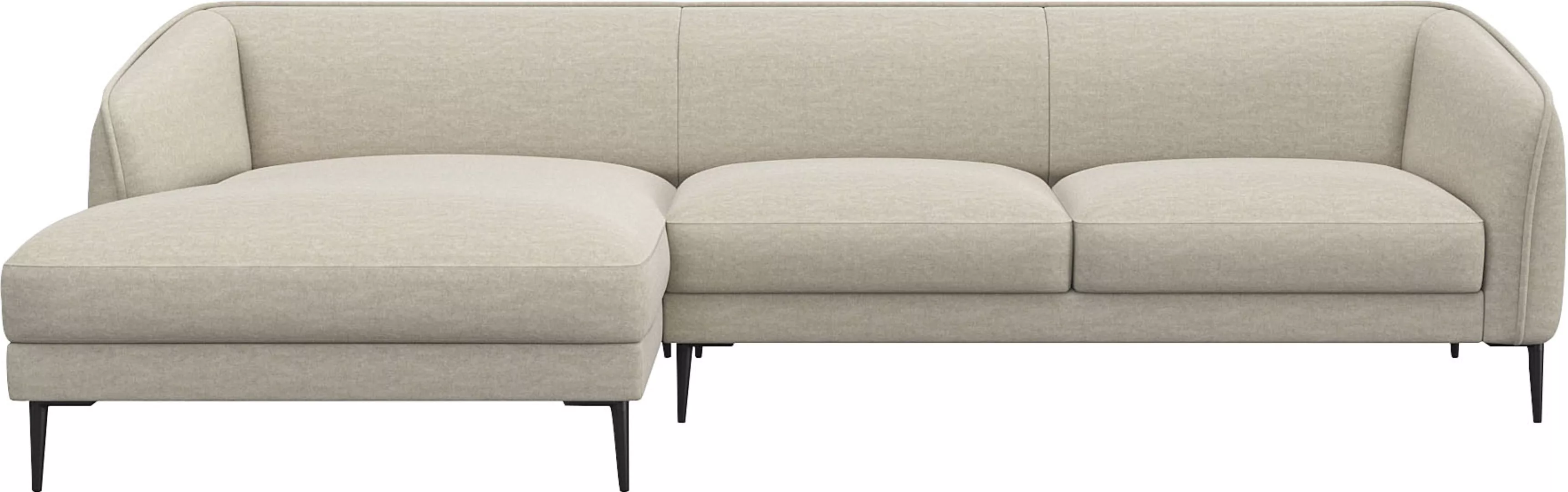 FLEXLUX Ecksofa »Belle Designsofa, L-Form, B/T 288/149 cm«, Skandinavisches günstig online kaufen