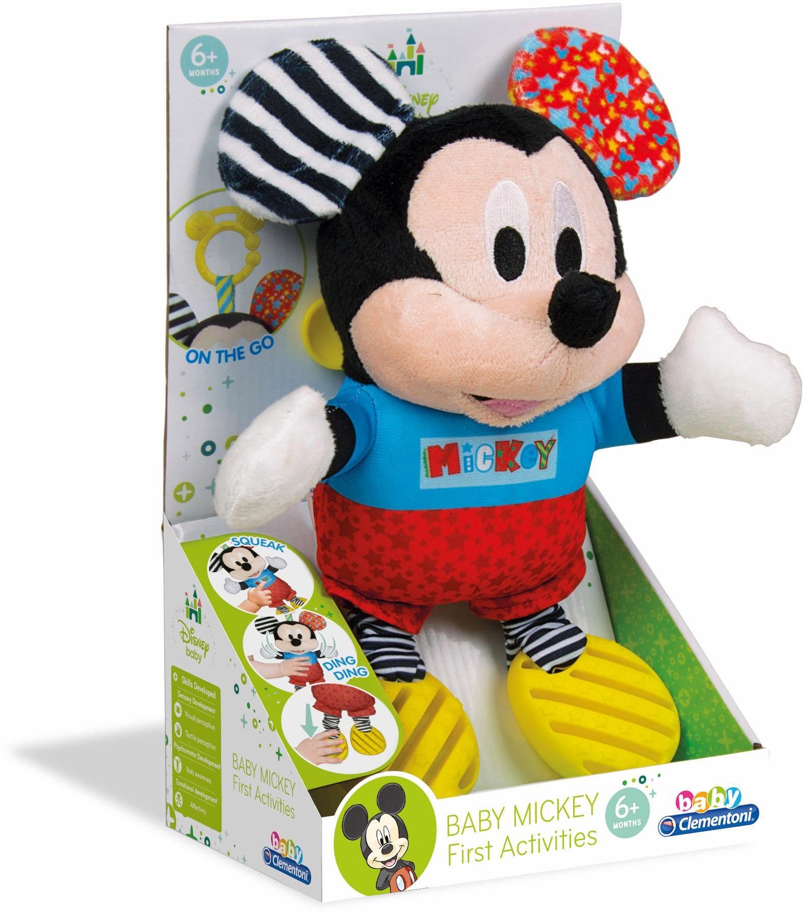 Disney Baby - Plüsch Mickey Mit Beißring - Erste Aktivitäten günstig online kaufen