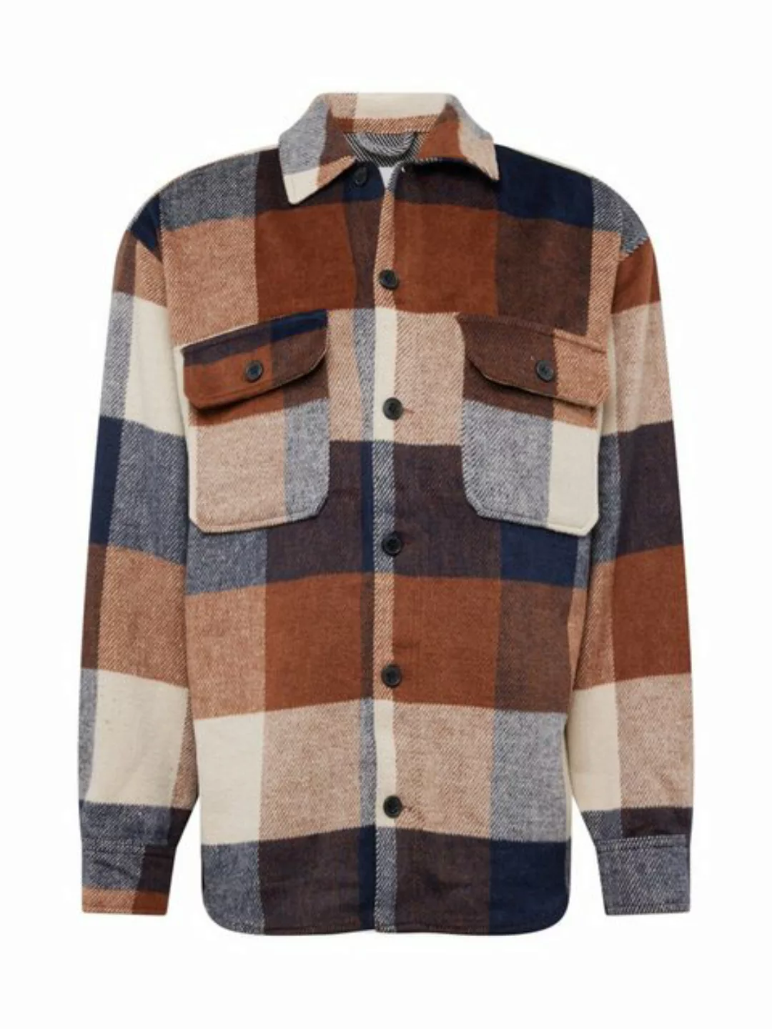 Jack & Jones Langarmhemd JJEBRADLEY OLLIE OVERSHIRT LS NOOS mit Brusttasche günstig online kaufen