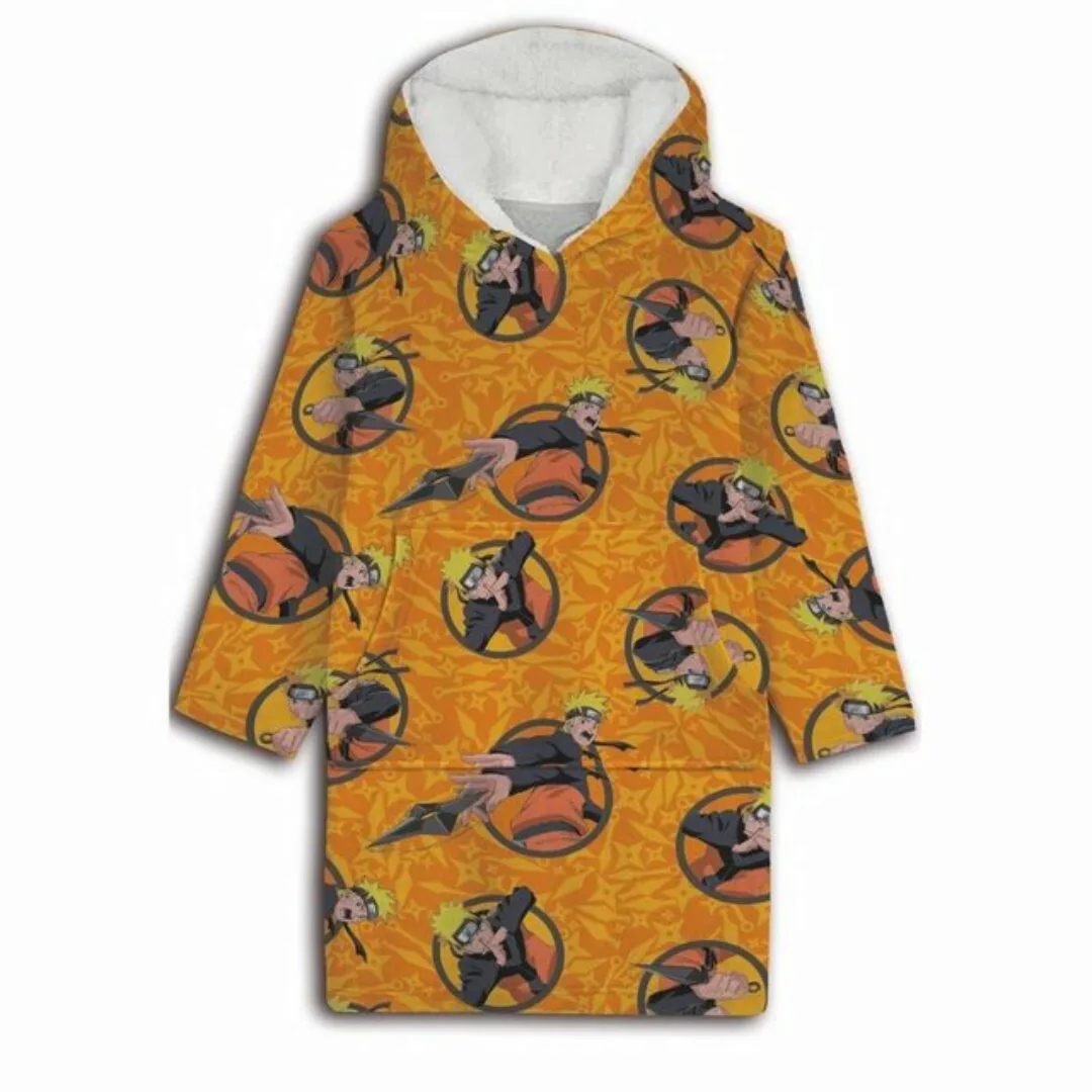 Naruto Sweatponcho Naruto Shipudden Herren Kuschelponcho Kuscheldecke mit Ä günstig online kaufen