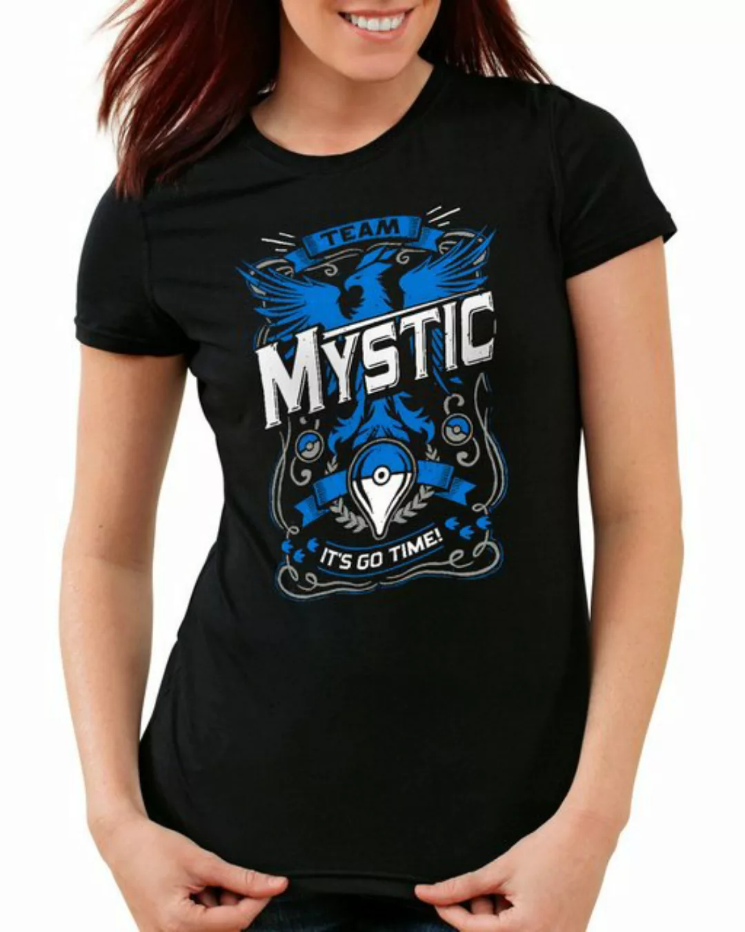 style3 T-Shirt Let's Go Mystic amiibo planet go pokemon ball pikachu günstig online kaufen