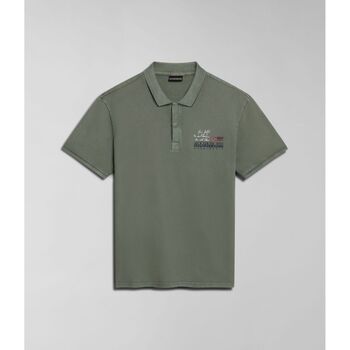 Napapijri  T-Shirts & Poloshirts E-COLVILLE NP0A4HPX-GAE GREEN LICHEN günstig online kaufen