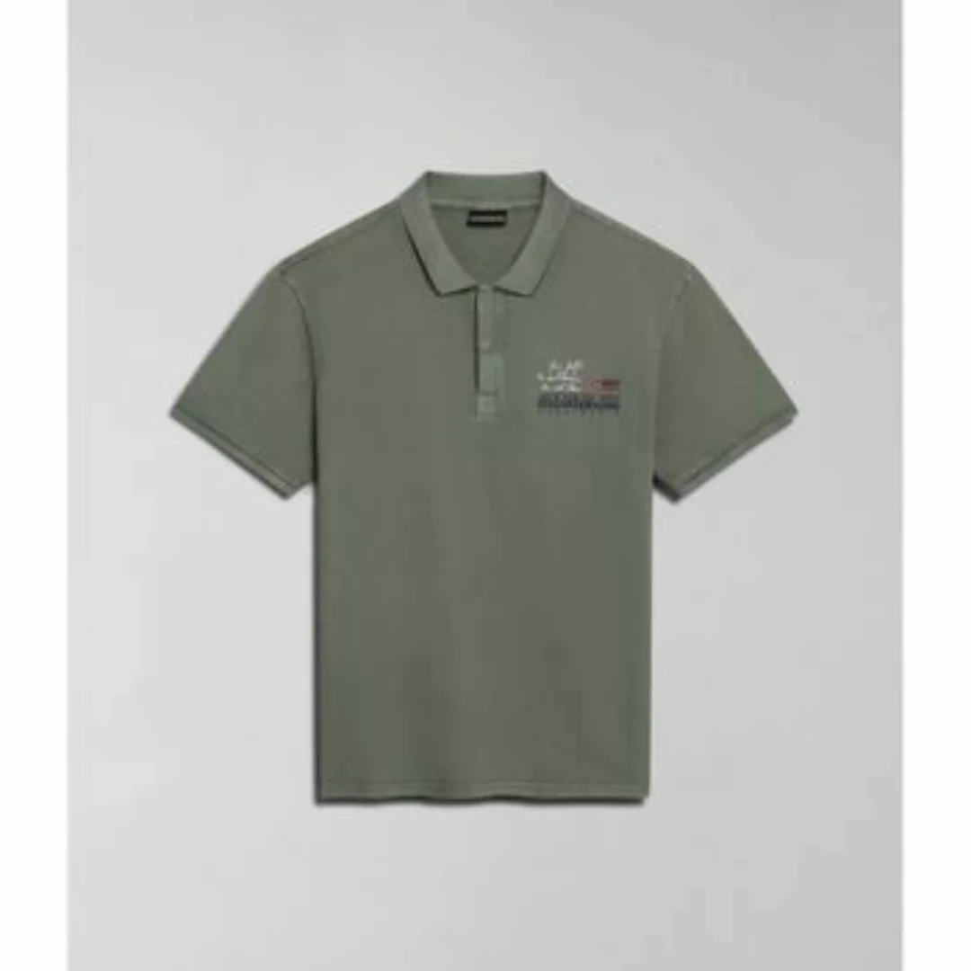 Napapijri  T-Shirts & Poloshirts E-COLVILLE NP0A4HPX-GAE GREEN LICHEN günstig online kaufen