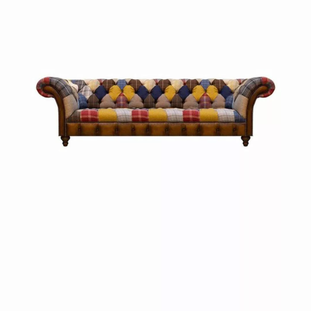 JVmoebel Chesterfield-Sofa Designer Luxus Set Mehrfarbig Sofagarnitur Polst günstig online kaufen