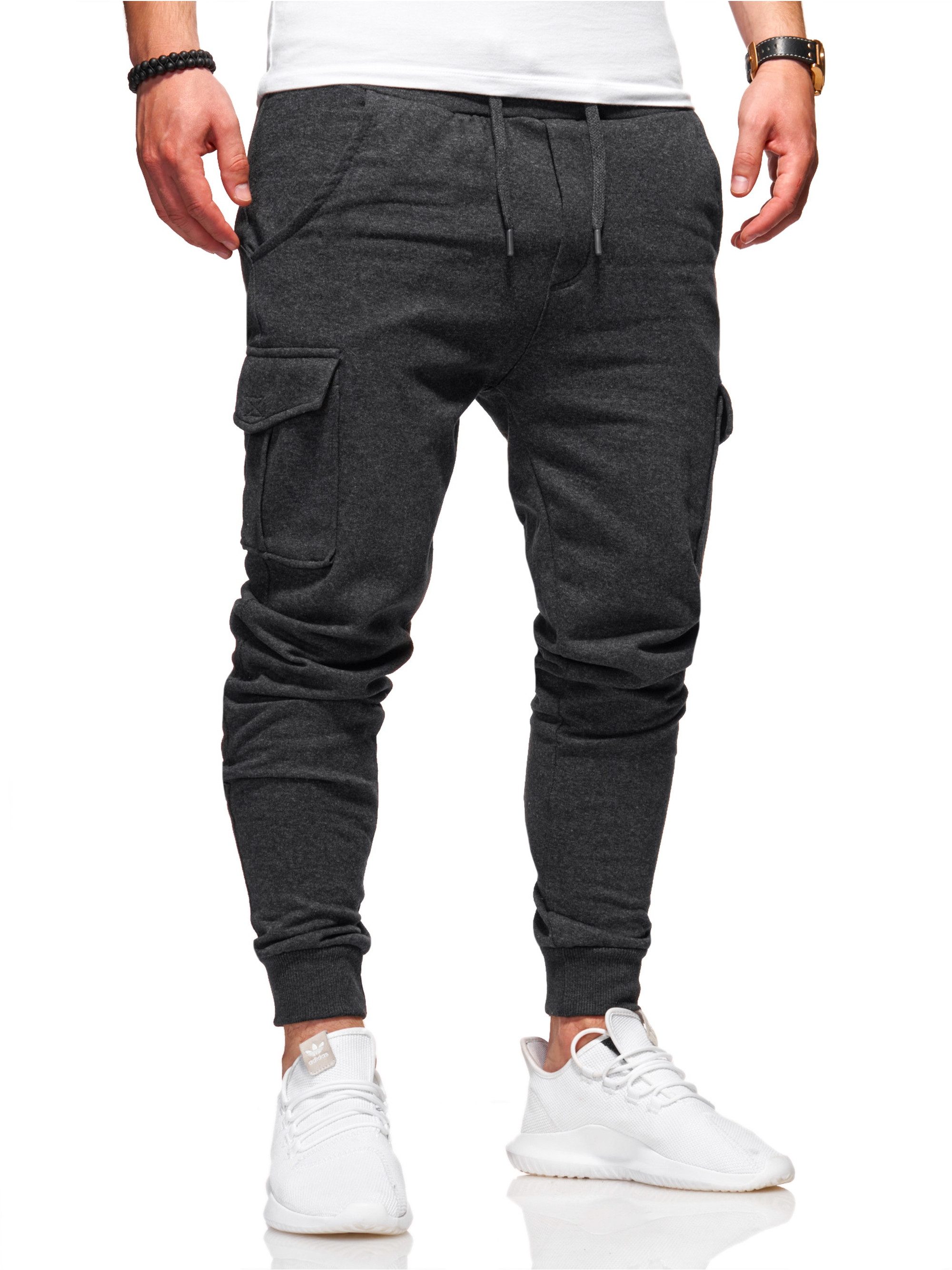 behype Sweathose "Combat", mit modernen Cargo-Taschen günstig online kaufen
