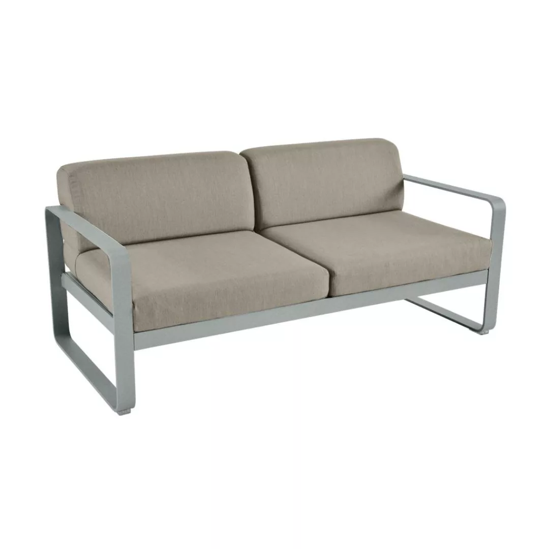 Bellevie Lounge-Sofa 2-Sitzer C7 Lapilligrau A3 Graphitgrau günstig online kaufen