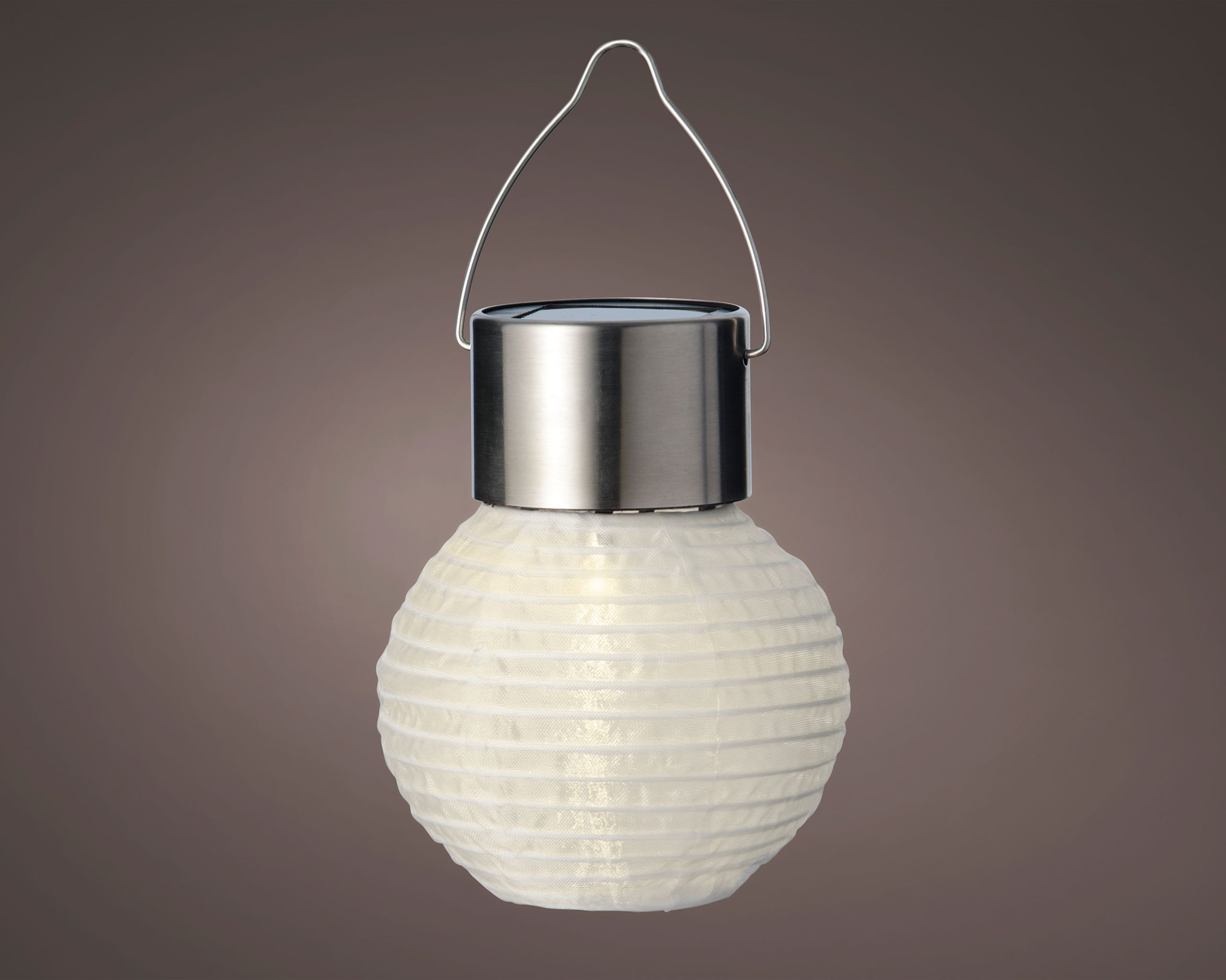Lumineo LED Laterne, Dauerlicht, warmweiß, Solar günstig online kaufen