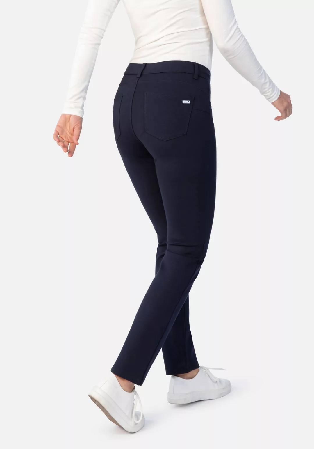 STOOKER WOMEN 5-Pocket-Hose "Milano Jersey Magic Shape Fit", Casual Twill C günstig online kaufen