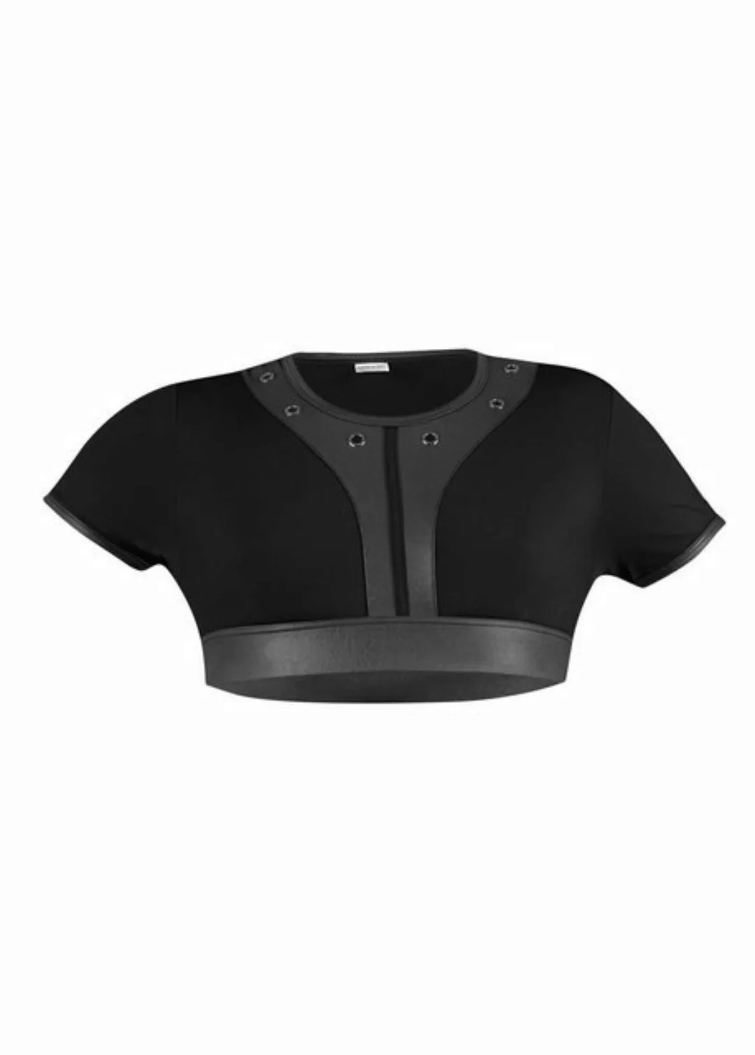 Geronimo Muscleshirt Erotic Mission Bolero mit Nieten Black S günstig online kaufen